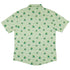 Raining Frogs Pastel Green Button Up Shirt - adult sizing - Animal Patterns - Anime