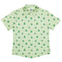 Raining Frogs Pastel Green Button Up Shirt - adult sizing - Animal Patterns - Anime