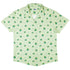 Raining Frogs Pastel Green Button Up Shirt - adult sizing - Animal Patterns - Anime
