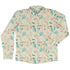 Ramen Recipe Japanese Long Sleeve Button Up Shirt Geek Nerd adult sizing Anime Design by Tobe Fonseca