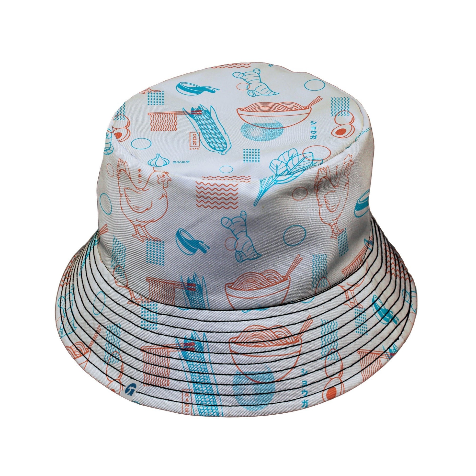 Ramen Recipe Japanese Bucket Hat - Anime - Design by Tobe Fonseca - lx - B