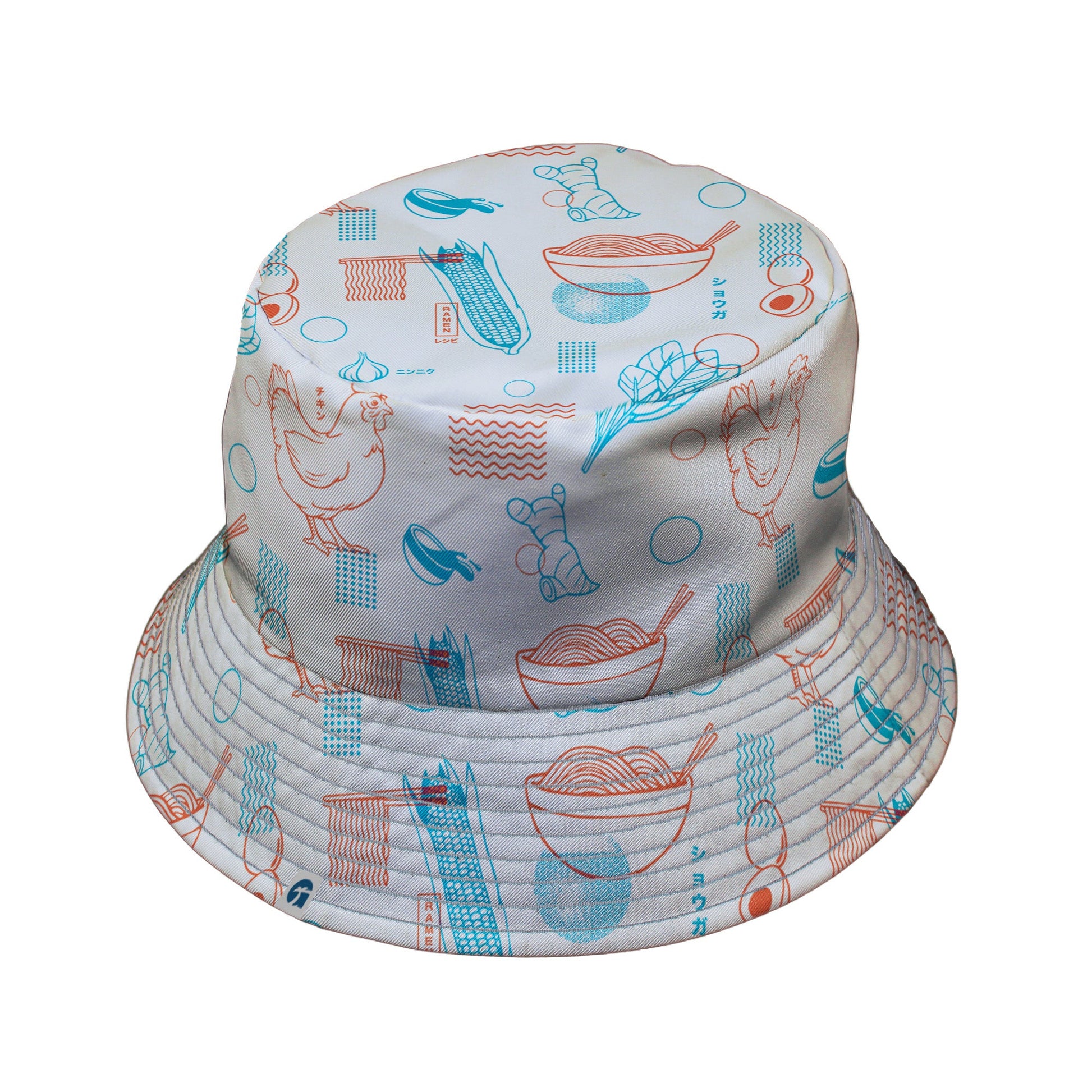 Ramen Recipe Japanese Bucket Hat - Anime - Design by Tobe Fonseca - lx - B
