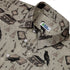 Raven Library Button Up Shirt Neck