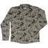 Raven Library Long Sleeve Button Up Shirt front