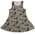 Raven Library Sleeveless Dress front
