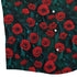 Raven in Bloom Scarlet Button Up Shirt Bottom Corner