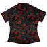 Raven in Bloom Scarlet Curvy Button Up Shirt womens back