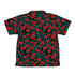 Raven in Bloom Scarlet Youth Hawaiian Shirt Back