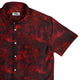 Red Nebula Space Button Up Shirt - adult sizing - outer space & astronaut print -