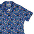 Reel Good Movie Time Blue Curvy Button Up Shirt Old Curvy Button Up Shirt womens top right