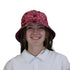 Reel Good Movie Time Red Bucket Hat Woman