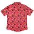Reel Good Movie Time Red Button Up Shirt Back