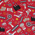 Reel Good Movie Time Red Button Up Shirt Pocket