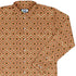 Retro Diamond Dice Long Sleeve Button Up Shirt Geek Nerd adult sizing Design by Heather Davenport dnd & rpg print