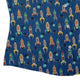 Retro Kitsch Rocker Curvy Button Up Shirt Geek Nerd Design by Zirkus Design outer space & astronaut print q225