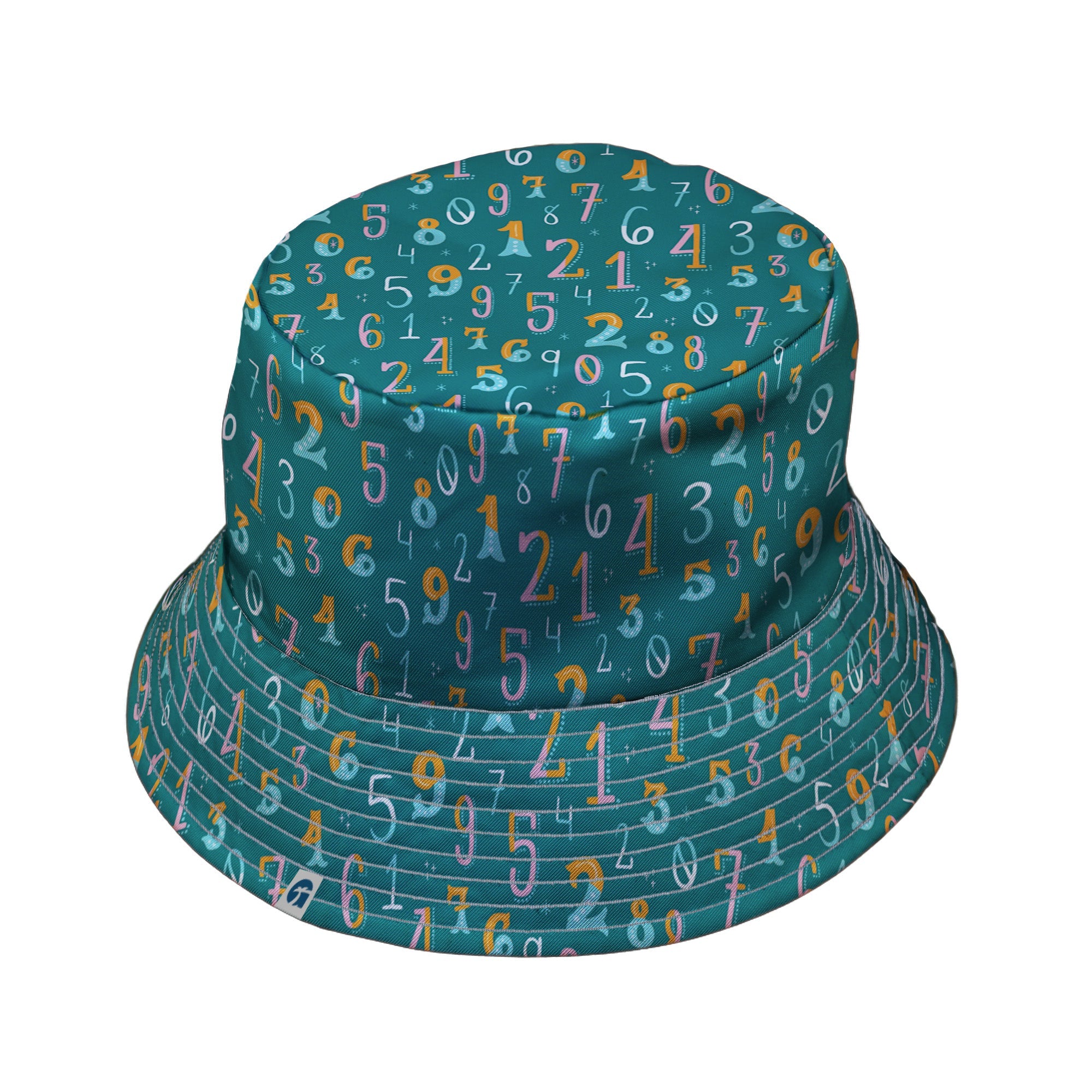 Retro Math Bucket Hat Geek Nerd Design by Zirkus Design lx - B mathematics print