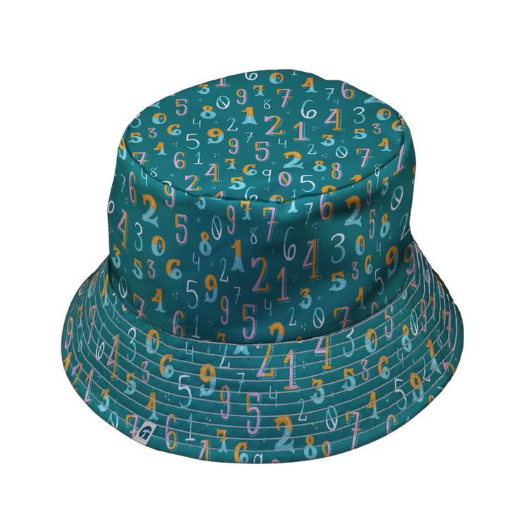 Retro Math Bucket Hat Geek Nerd Design by Zirkus Design lx - B mathematics print
