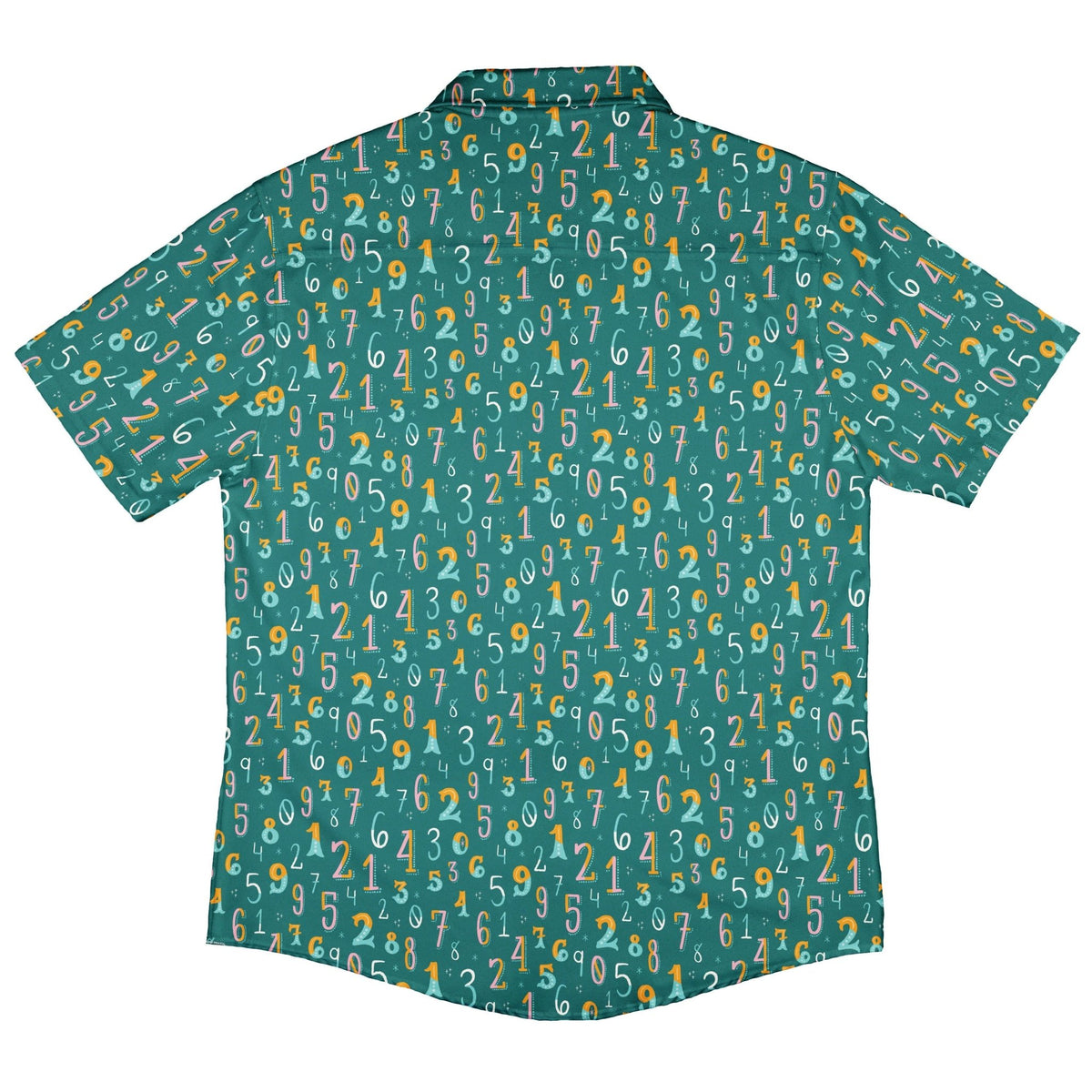 Retro Math Button Up Shirt | Geek Tropical