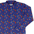 Retro Star Dice Long Sleeve Button Up Shirt Geek Nerd adult sizing Design by Heather Davenport dnd & rpg print