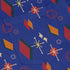 Retro Star Dice Long Sleeve Button Up Shirt Geek Nerd adult sizing Design by Heather Davenport dnd & rpg print