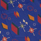 Retro Star Dice Long Sleeve Button Up Shirt Geek Nerd adult sizing Design by Heather Davenport dnd & rpg print