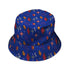 Retro Star Dice Bucket Hat Geek Nerd Design by Heather Davenport dnd & rpg print lx - B