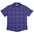 Retro Star Dice Button Up Shirt Geek Nerd adult sizing Design by Heather Davenport dnd & rpg print