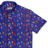 Retro Star Dice Button Up Shirt Geek Nerd adult sizing Design by Heather Davenport dnd & rpg print