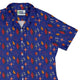 Retro Star Dice Curvy Button Up Shirt Geek Nerd Design by Heather Davenport dnd & rpg print q225