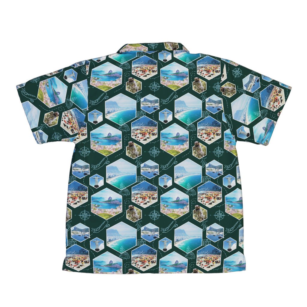 Rio Janeiro Wonder Youth Hawaiian Shirt Geek Nerd 0925 Botany Print Designs by Nathan
