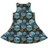 Rio Janeiro Wonder Dress Geek Nerd 0925 Botany Print Designs by Nathan
