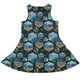 Rio Janeiro Wonder Dress Geek Nerd 0925 Botany Print Designs by Nathan