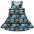 Rio Janeiro Wonder Dress Geek Nerd 0925 Botany Print Designs by Nathan