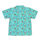 Rocking Dinosaurs Day Youth Hawaiian Shirt Geek Nerd Design by Claire Murphy dinosaur print q4
