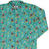 Rocking Dinosaurs Day Long Sleeve Button Up Shirt Geek Nerd adult sizing Design by Claire Murphy dinosaur print