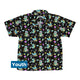 Rocking Dinosaurs Night Youth Hawaiian Shirt Geek Nerd Design by Claire Murphy dinosaur print q4