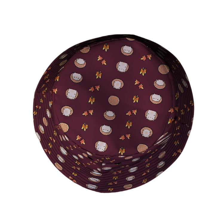 Rolling Hedgehogs Bucket Hat Geek Nerd 0925 Animal Patterns Design by Ardi Tong