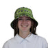 Rolling Silly Pandas Green Bucket Hat Woman