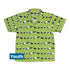Rolling Silly Pandas Green Youth Hawaiian Shirt Front