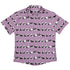 Rolling Silly Pandas Lilac Button Up Shirt Flat Front