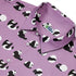 Rolling Silly Pandas Lilac Button Up Shirt Neck