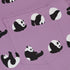 Rolling Silly Pandas Lilac Button Up Shirt Pocket