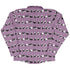 Rolling Silly Pandas Lilac Long Sleeve Button Up Shirt back