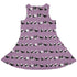 Rolling Silly Pandas Lilac Sleeveless Dress back