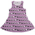 Rolling Silly Pandas Lilac Sleeveless Dress front