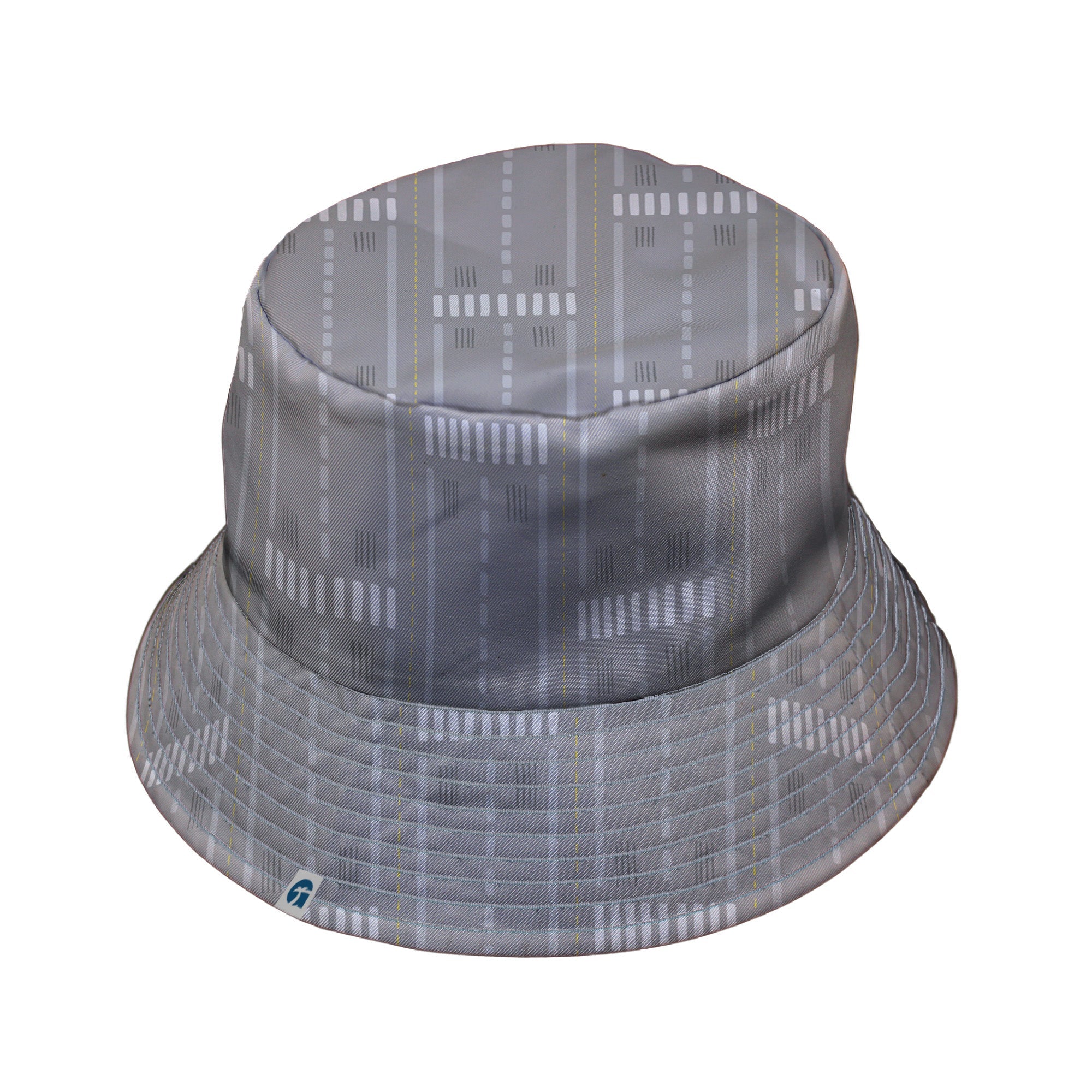 Runway Stripe Bucket Hat Geek Nerd aviation print Design by Zirkus Design lx - B