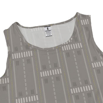 Runway Stripe Dress Geek Nerd aviation print Design by Zirkus Design lx - C