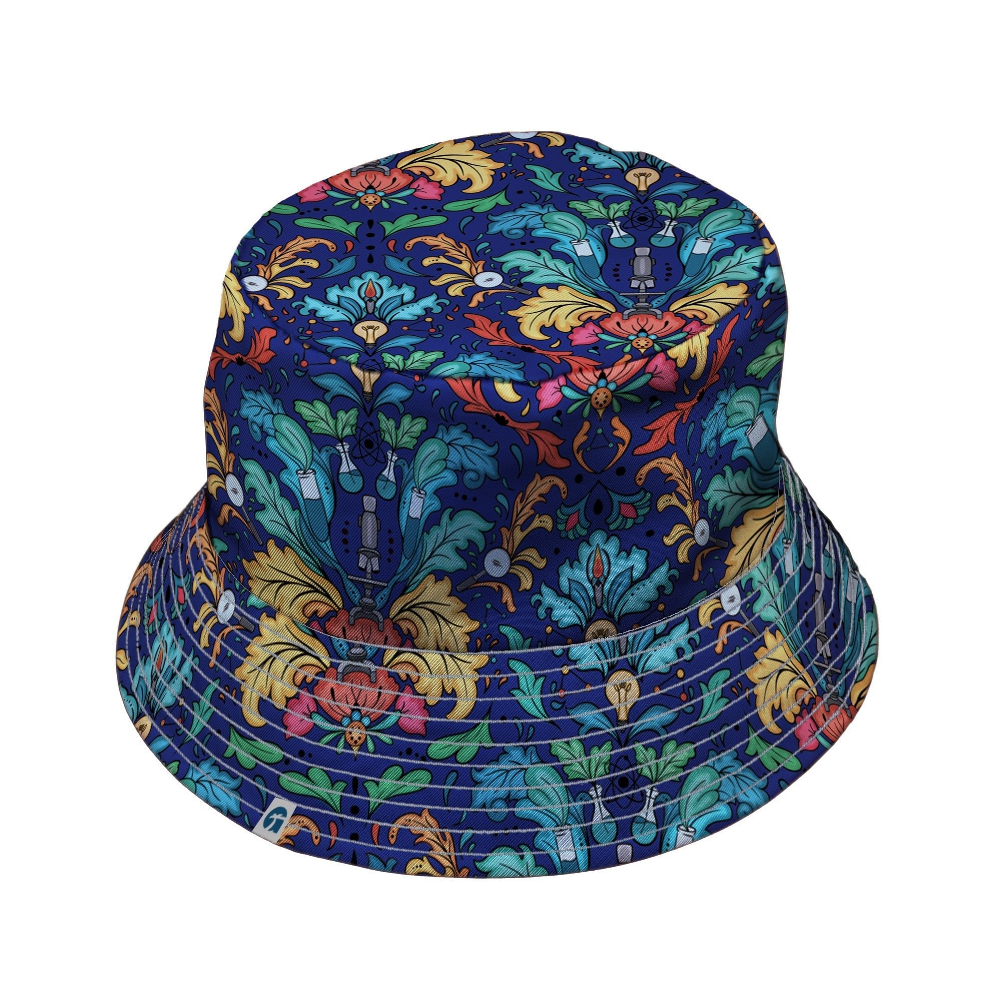 STEM Hidden Sciences Bucket Hat Geek Nerd Design By Brigid Ashwood lx - B q4