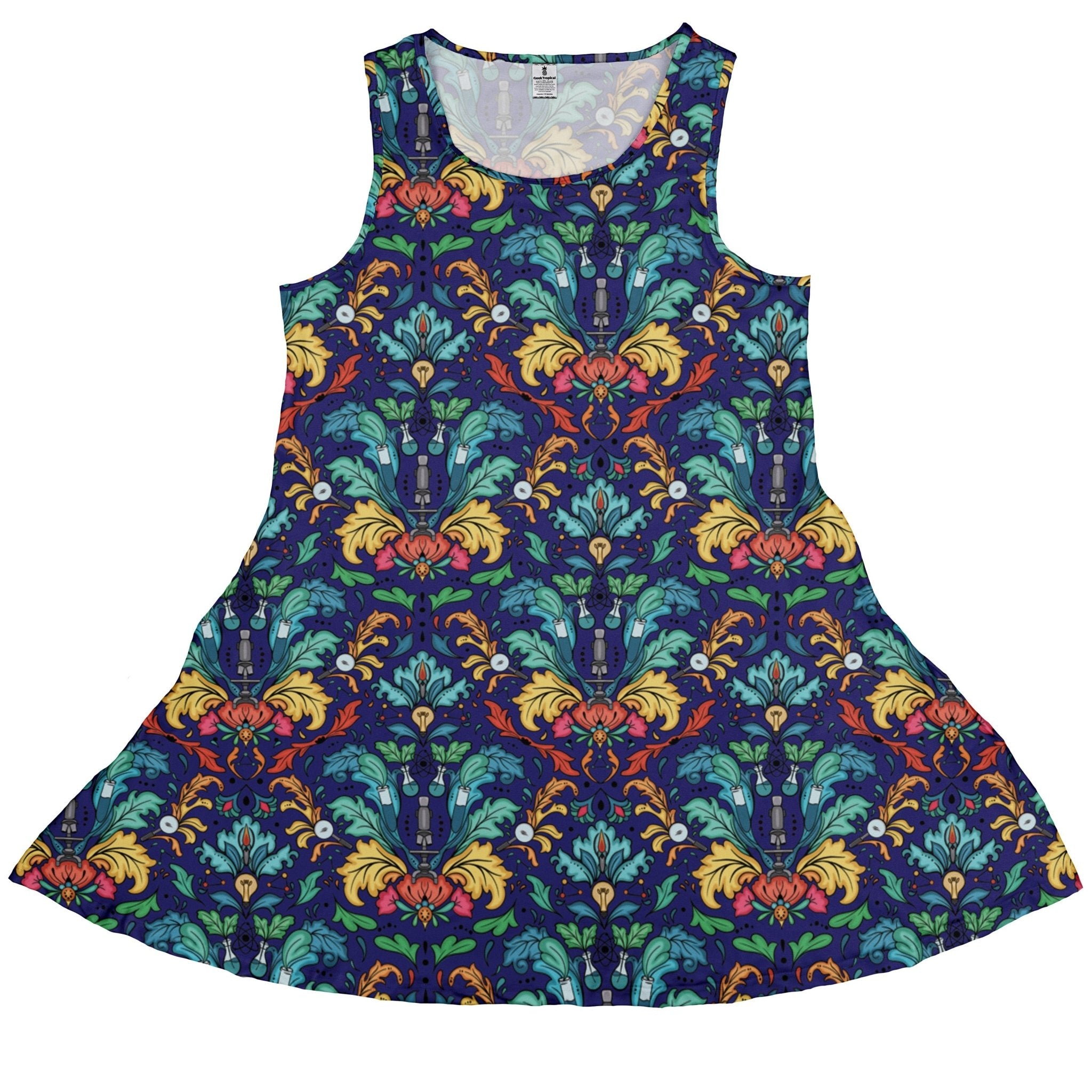 STEM Hidden Sciences Dress Geek Nerd Design By Brigid Ashwood lx - C q4