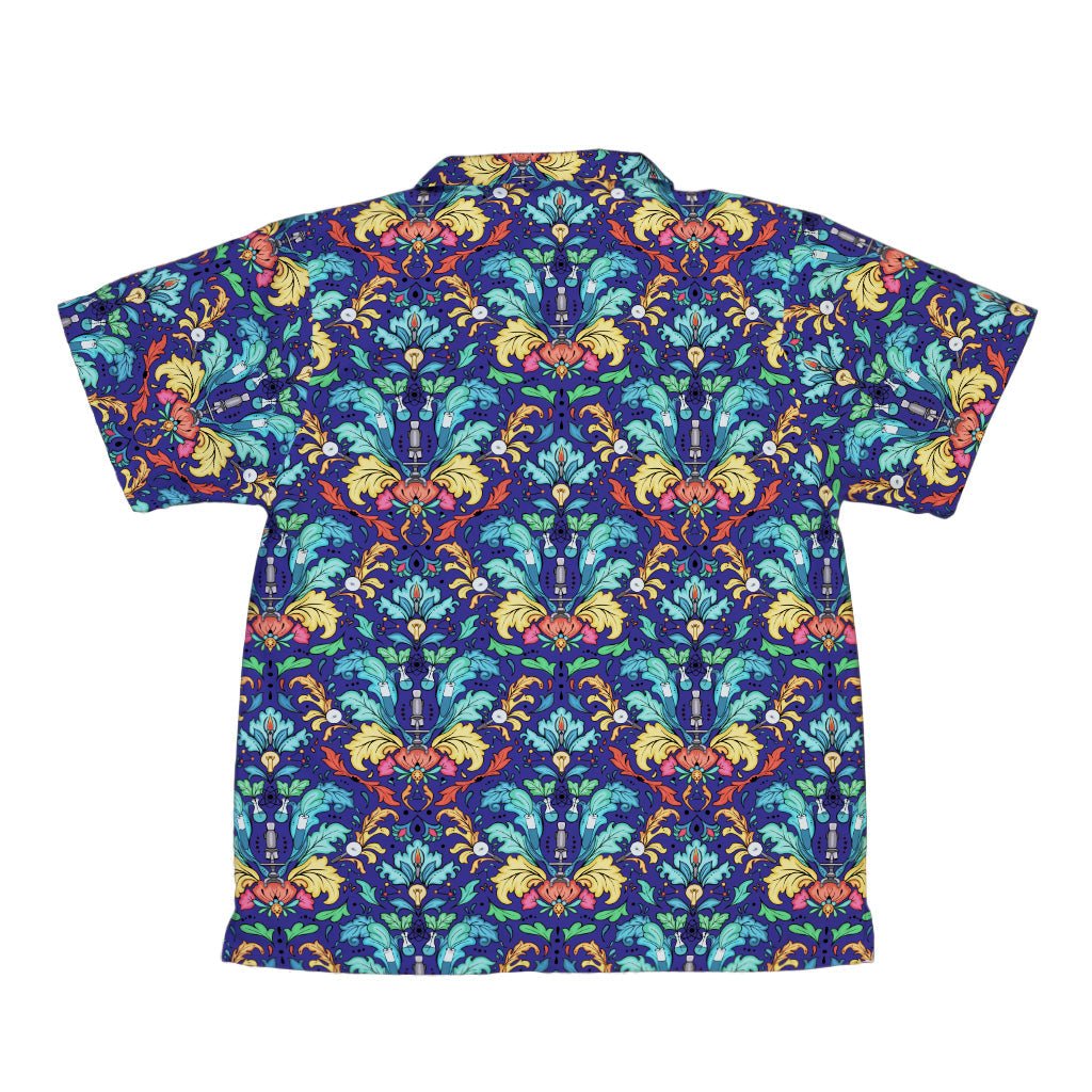 STEM Hidden Sciences Youth Hawaiian Shirt Geek Nerd Design By Brigid Ashwood q4 science print